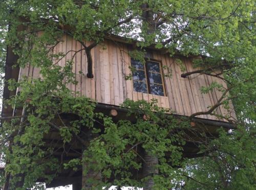 Treehouse Magpies Nest with bubble pool