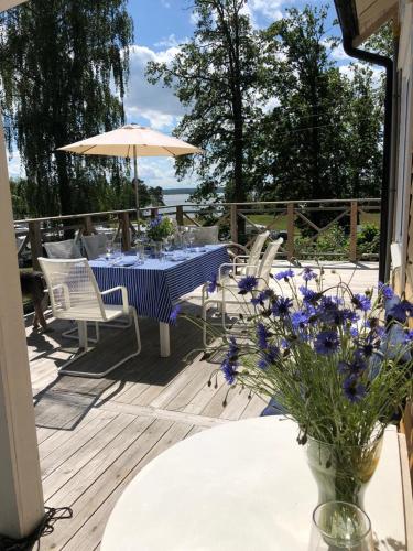 Ferienhaus am Vänern mit Seeblick